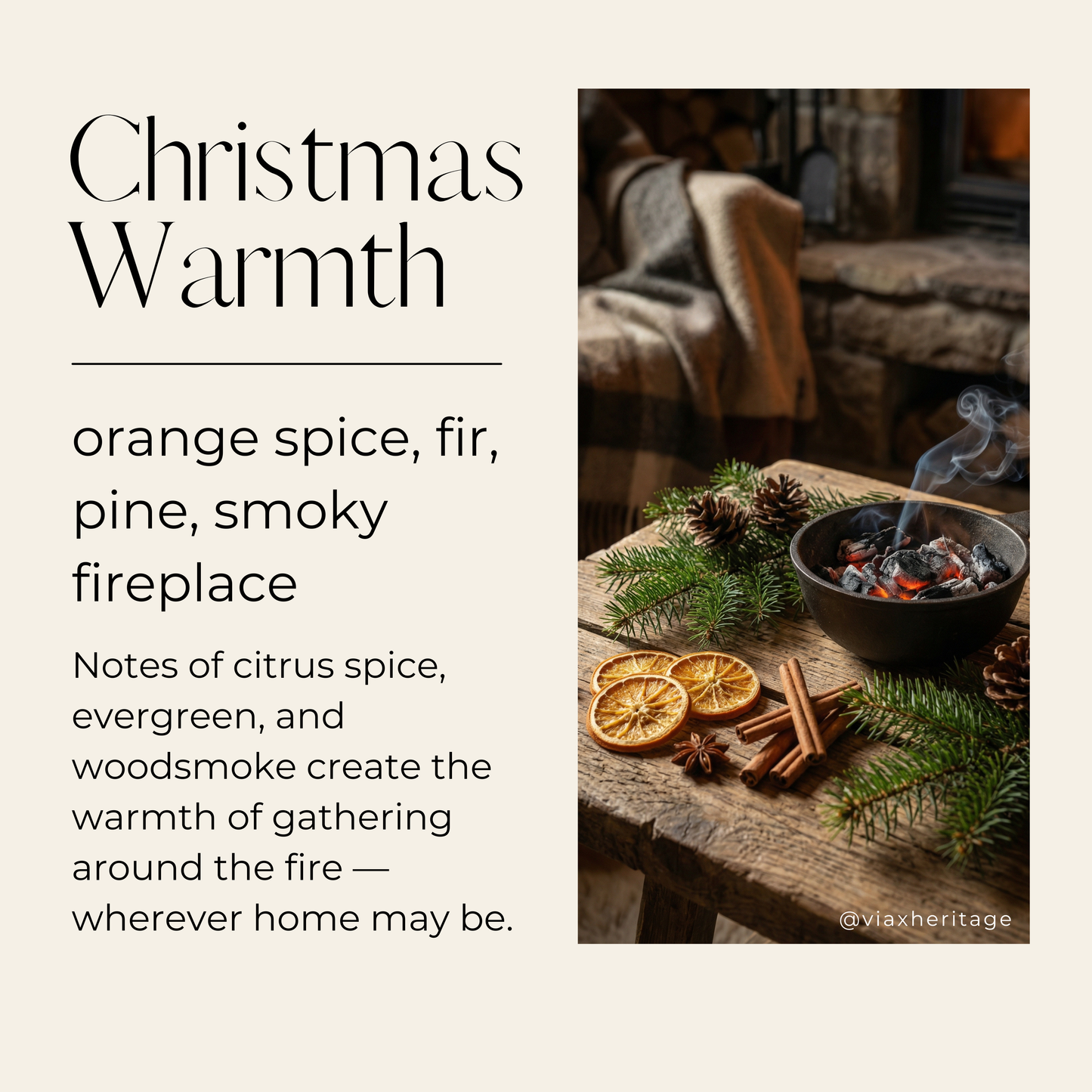 Santa, Upgrade My Seat | Vintage Christmas Candle